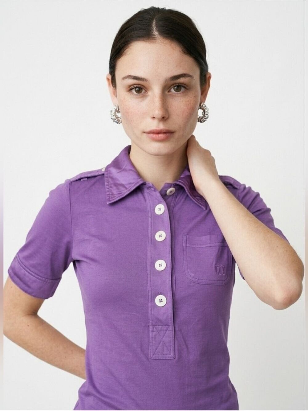 Marc By Marc Jacobs Women's Polo Shirt In Purple 💜